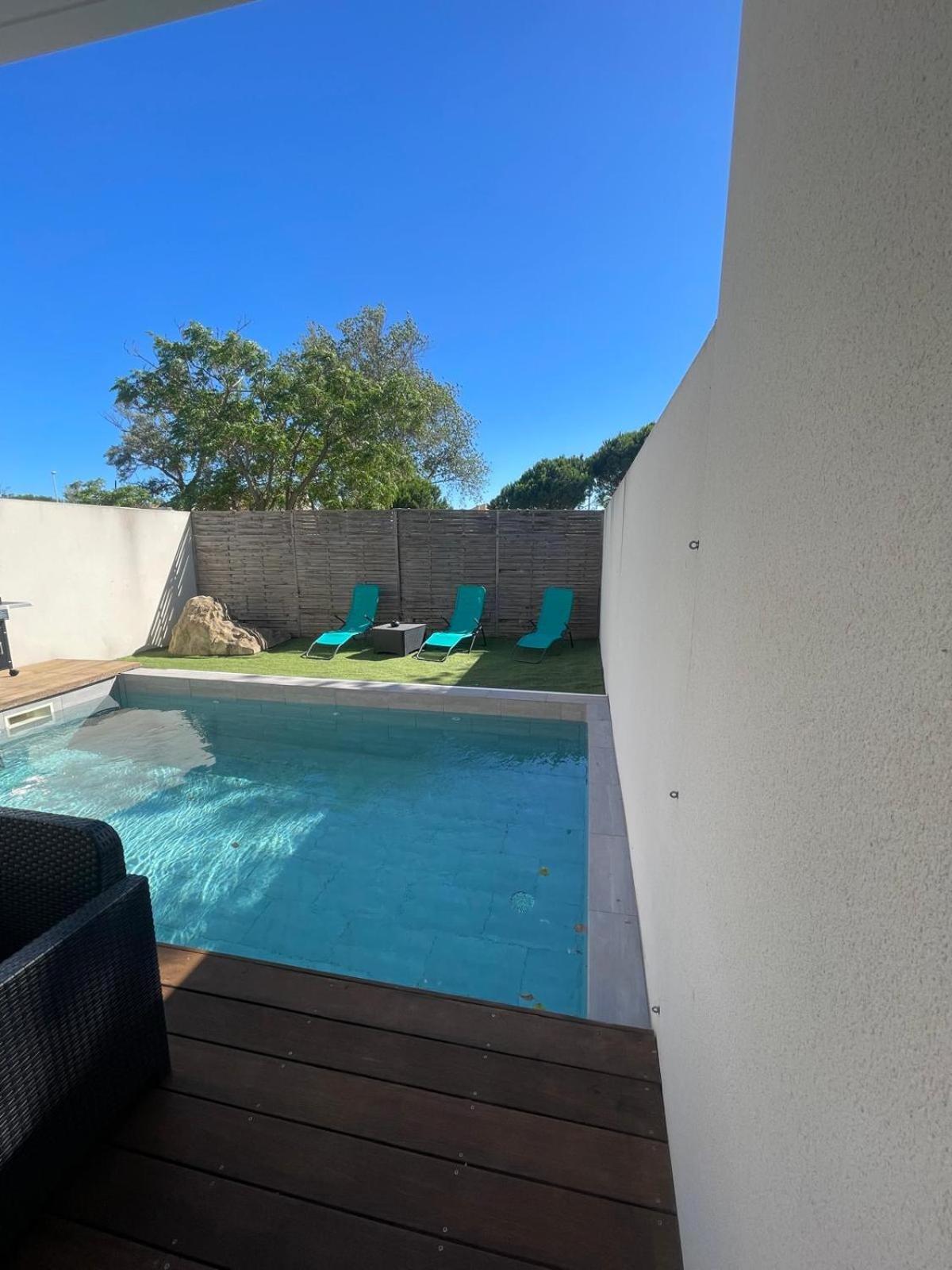 Villa Design Cap Dagde Piscine Et Plage Le Grau d'Agde Exterior foto