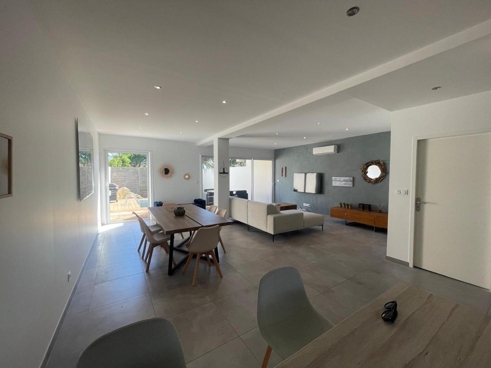 Villa Design Cap Dagde Piscine Et Plage Le Grau d'Agde Exterior foto